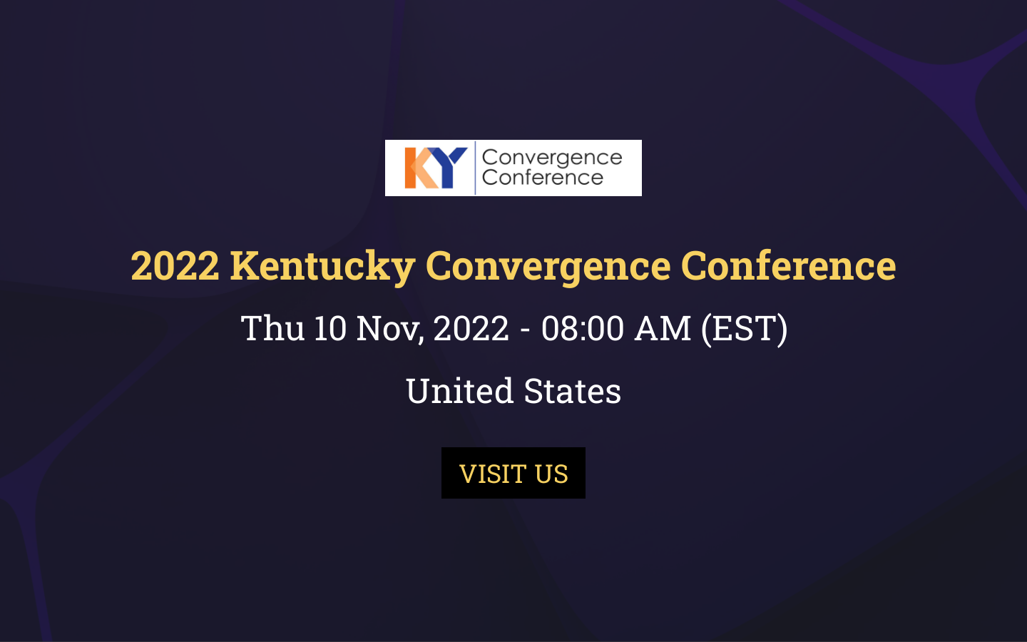 2022 Kentucky Convergence Conference Louisville Nov 10
